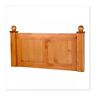 667089 The Renovators Supply Headboard Heirloom Pine Twin Size 096962400286