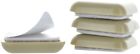 69644 Hillman Square Adhesive Backed Plastic Hard Surface Sliders 69644 Hillman Square Adhesive Backed Plastic Hard Surface Sliders