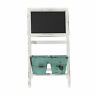 7044 Nearly Natural Farmhouse Multipurpose Bin Light Blue Rack 840703153371 7044 Nearly Natural Farmhouse Multipurpose Bin Light Blue Rack 840703153371
