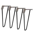 709445511989 Unbranded Table Desk Hairpin Legs Set Of Metal 709445511989 Unbranded Table Desk Hairpin Legs Set Of Metal