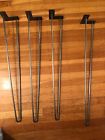 71016 Modern Urban Metals Hairpin Legs Set Of Raw Steel Metal