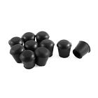712662549796 Uxcell Black Rubber Table Foot Chair Leg Tips