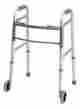716270a-4 0717076076661 Lumex Everyday Dual Release Walker With 5 Wheels Adult Pack Of 4