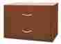 7315-1224-25 Organized Living Freedomrail 2 Drawer Double Hang Obox Modern Cherry Cabinets 046964016534 7315-1224-25 Organized Living Freedomrail 2 Drawer Double Hang Obox Modern Cherry Cabinets 046964016534