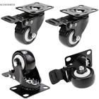 756353710065 Unbranded Pack Caster Wheels Swivel Plate Total Lock 756353710065 Unbranded Pack Caster Wheels Swivel Plate Total Lock