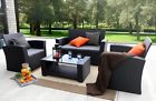 76002 Pieces Outdoor Furniture Complete Patio Garden Cushion Wicker 822439376002 76002 Pieces Outdoor Furniture Complete Patio Garden Cushion Wicker 822439376002