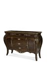 79007-40 Aico Imperial Court Server In Radiant Chestnut 79007-40 Aico Imperial Court Server In Radiant Chestnut