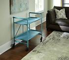 791836833398 Indoor Or Outdoor Folding Metal Rolling Serving Cart Teal 791836833398 Indoor Or Outdoor Folding Metal Rolling Serving Cart Teal