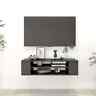 806237 Vidaxl Hanging Tv Cabinet High Gloss Gray Chipboard 720286541593 806237 Vidaxl Hanging Tv Cabinet High Gloss Gray Chipboard 720286541593