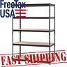818218394244 Edsal Muscle Rack Steel Shelving Convenient Black 818218394244 Edsal Muscle Rack Steel Shelving Convenient Black