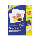 8315 Avery Note Cards For Inkjet Printers Matte White 072782083151 8315 Avery Note Cards For Inkjet Printers Matte White 072782083151