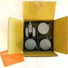 101858 846680040208 Poppin Cabinet Casters Gray Set Of New In