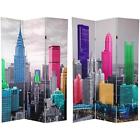 849527006566 Oriental Furniture 6 Ft Tall Colorful New York Scene Room Divider 608106010055 849527006566 Oriental Furniture 6 Ft Tall Colorful New York Scene Room Divider 608106010055