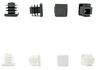 85-15x15mm Keay Vital Parts Square Plastic End Caps Blanking Plugs Tube 85-15x15mm Keay Vital Parts Square Plastic End Caps Blanking Plugs Tube