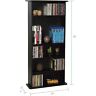 880832444896 Atlantic Media Storage Cabinet Multimedia Tower Dvd Cd 880832444896 Atlantic Media Storage Cabinet Multimedia Tower Dvd Cd