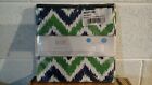 8903243020687 Bacati Blue Green White Fabric Covered Storage Bin 8903243020687 Bacati Blue Green White Fabric Covered Storage Bin