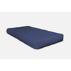 415586 8inch Navy Blue Double Poly Twin Futon Mattress 415586 8inch Navy Blue Double Poly Twin Futon Mattress