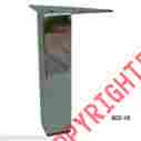 902-10 Alpha Furnishings Set Metal Furniture Leg Legs Straight Square Chrome 10 4pc Fast Ship 019641121296
