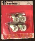 9052 Shepherd Hardware Furniture Casters Vintage Usa White Plastic Wheels Nos 9052 Shepherd Hardware Furniture Casters Vintage Usa White Plastic Wheels Nos