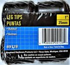 9128 Shepherd Rubber Leg Tips Black 039003091289