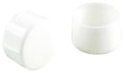 9745 Shepherd Furniture Leg Tip In Dia Round White 039003097458