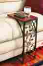97512 Collections Etc Leaf Design Sofa Side Table 97512 Collections Etc Leaf Design Sofa Side Table