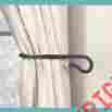 98995 The Renovators Supply Hand Forged Iron Curtain Tie Back 9 096962408572 98995 The Renovators Supply Hand Forged Iron Curtain Tie Back 9 096962408572