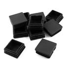 A13120500ux0720 Uxcell Plastic Square Blanking End Cap Tubing Tube Inserts Pcs