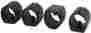 A14091000ux0320 Uxcell Breuer Chair Tube Foot Glides Single Prong Plastic Caps 25mm Dia 4pcs