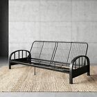 3273098 Aiden Modern Durable Metal Multi-position Full Size Furniture Futon Frame Black 3273098 Aiden Modern Durable Metal Multi-position Full Size Furniture Futon Frame Black