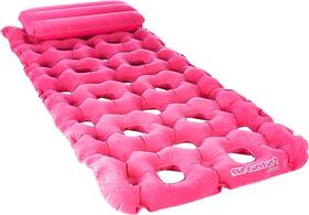 Ahsc-017 Airhead Sun Comfort Cool Suede Double Pool Mattress Raspberry