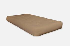6l-pokh Ajd Home Khaki Double Foam Full Futon 6l-pokh Ajd Home Khaki Double Foam Full Futon