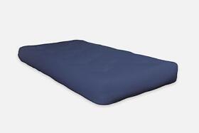 7f-ponb Ajd Home Navy Double Poly Single Foam Queen Futon