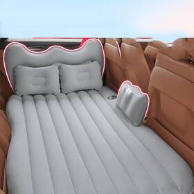 Am-400a Amagicar Air Mattress Inflatable Thickened Travel Camping Semi Double Silvery Grey Am-400a Amagicar Air Mattress Inflatable Thickened Travel Camping Semi Double Silvery Grey