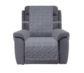 Ameritex 883521847855 Waterproof Nonslip Recliner Cover Christmas Decor 30ftft Light Grey