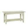 Asca03sa Alaterre Shaker Cottage Bench With Shelf Sand 816051010888 Asca03sa Alaterre Shaker Cottage Bench With Shelf Sand 816051010888