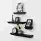 Asws0086 Asensefurniture Inc Decorative Home Black Wood Floating Wall Shelf Shelves For Clock Book Set Of 4 Asws0086 Asensefurniture Inc Decorative Home Black Wood Floating Wall Shelf Shelves For Clock Book Set Of 4