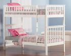 Ab56102 Atlantic Woodland Furniture 3174502 Bunk Id Twin Bed White