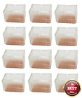 B01cormha2 Yueton Rectangle Shape Transparent Silicone Chair Leg Caps 6957316622225