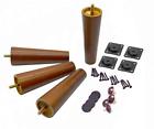 B0792jntrl Inch Wood Furniture Legs Set Of Great Round Tapered Sofa B0792jntrl Inch Wood Furniture Legs Set Of Great Round Tapered Sofa
