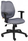 B1014-gy Boss Adjustabl Products Task Gray Office Chair Arms- Ratchet B1014-gy Boss Adjustabl Products Task Gray Office Chair Arms- Ratchet