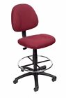 B1615-by B1615- Footring Drafting Office Burgundy Stool Products Boss
