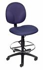 B1690-be B1690- Drafting Products Stools Office Fabric Boss Footring-blue