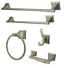 Bahk61212478sn Kingston Brass Monarch Bathroom Accessory Set Brushed 663370253898 Bahk61212478sn Kingston Brass Monarch Bathroom Accessory Set Brushed 663370253898