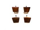 Bauh M5 Sv International Walnut Finish Wooden Pyramid Leg Sofa Chair
