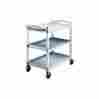 Bc340kd480 Hkc6201 Cambro Speckled Gray 3 Shelf Knockdown Utility Cart 099511950294 Bc340kd480 Hkc6201 Cambro Speckled Gray 3 Shelf Knockdown Utility Cart 099511950294