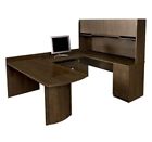 52412-69 Bestar Chocolate Executive X92.7 " Workstation "x65.8 71.1 U-shaped