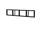 Bhg Modern Wall Mount Cd Dvd Media Rack Storage Metal Shelf Organizer Black 764966959863 Bhg Modern Wall Mount Cd Dvd Media Rack Storage Metal Shelf Organizer Black 764966959863