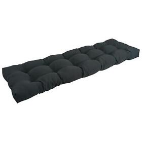 960x19bf-tw-bk Blazing Needles 60-inch By 19-inch Tufted Solid Twill Bench Cushion