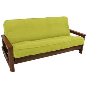 Blazing Needles 749645647712 Microsuede Corded Full-size 8-10 Inch Thick Futon Cover - Mojito Lime Full Blazing Needles 749645647712 Microsuede Corded Full-size 8-10 Inch Thick Futon Cover - Mojito Lime Full